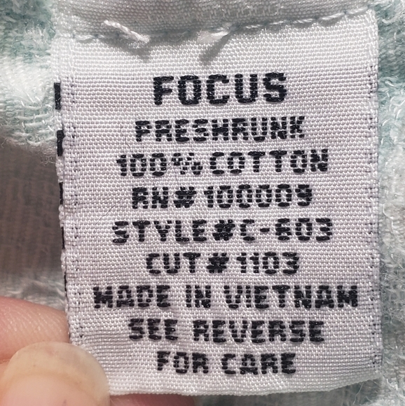 Focus Textured Button Down 3/4 Sleeve Jacket Size Small - Picture 6 of 13